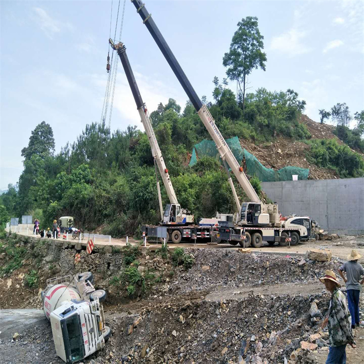 玉林玉林24小时应急道路救援吊装吊装现场实拍